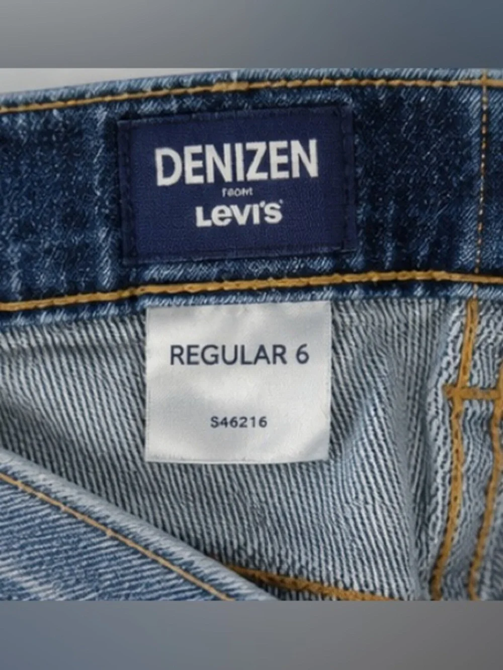 Boys Pull On Jeans Bundle Adjustable Waist Levi’s Denizen & Faded Glory Sz 6 & 8